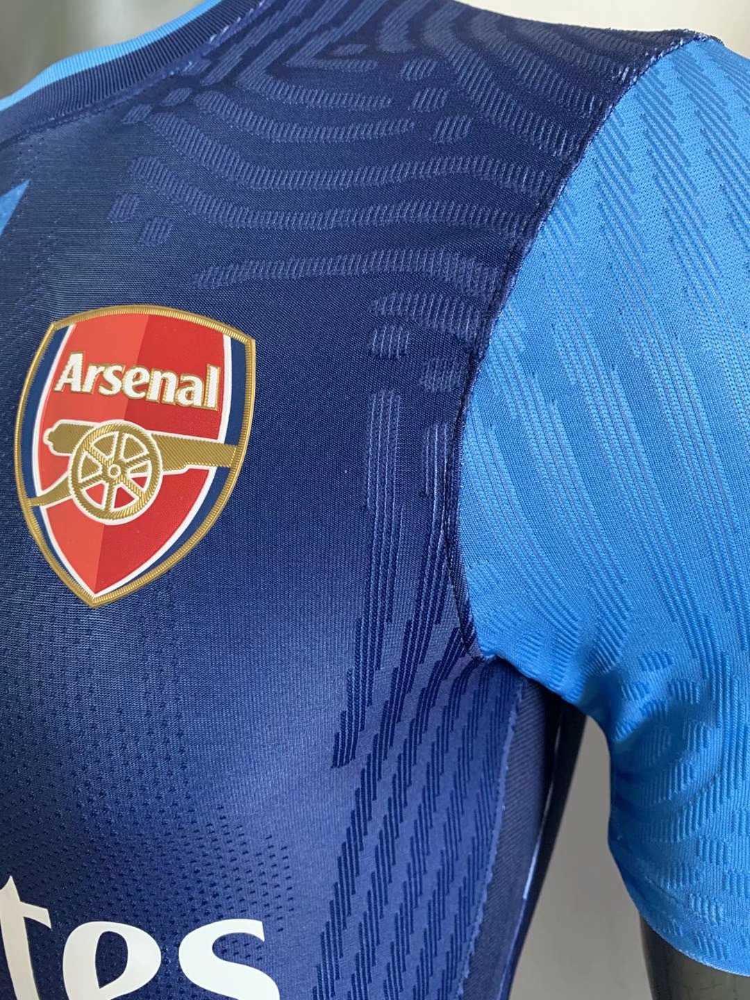 2020/21 Arsenal Blue Mens Soccer Jersey Replica  (Match)