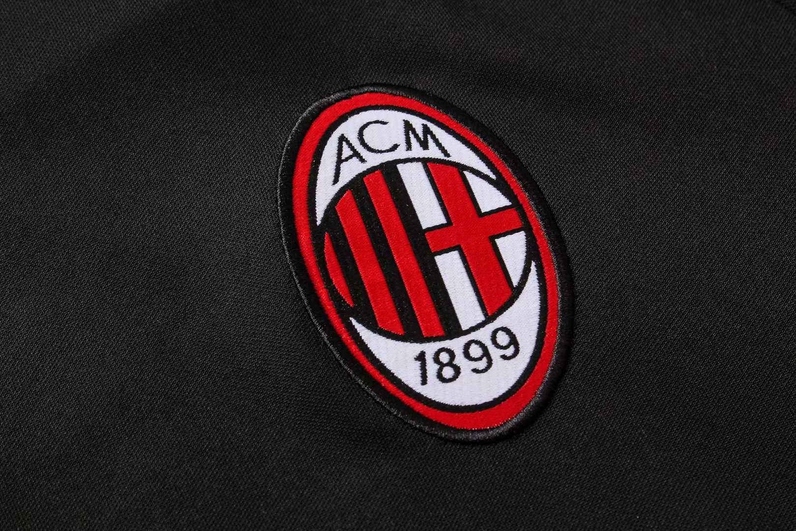 2019/20 AC Milan Black II Mens Soccer Training Jersey