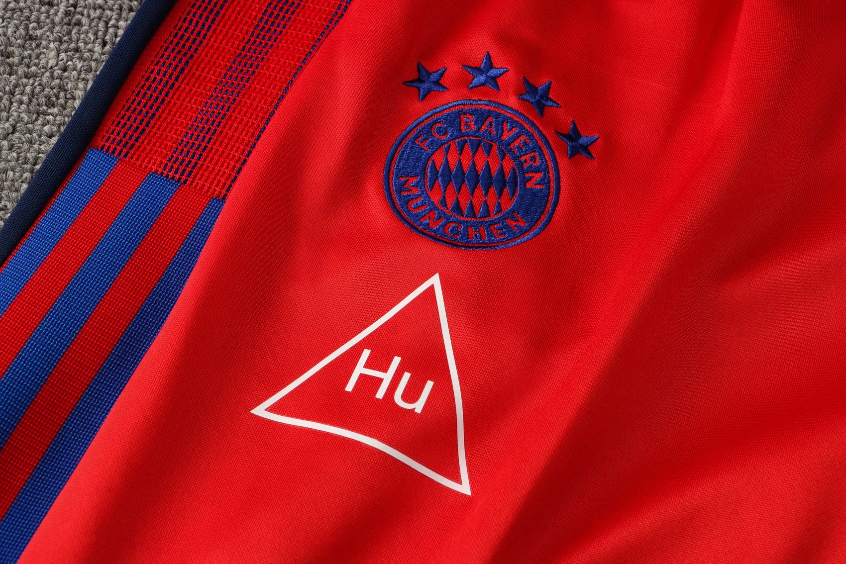 Bayern Munich x Human Race Red Soccer Training Suit Mens 2021/22 