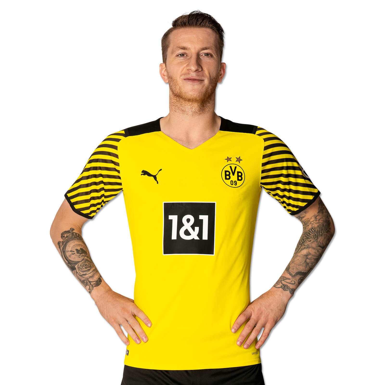 Borussia Dortmund Soccer Jersey Replica Home Mens 2021/22 (Player Version)