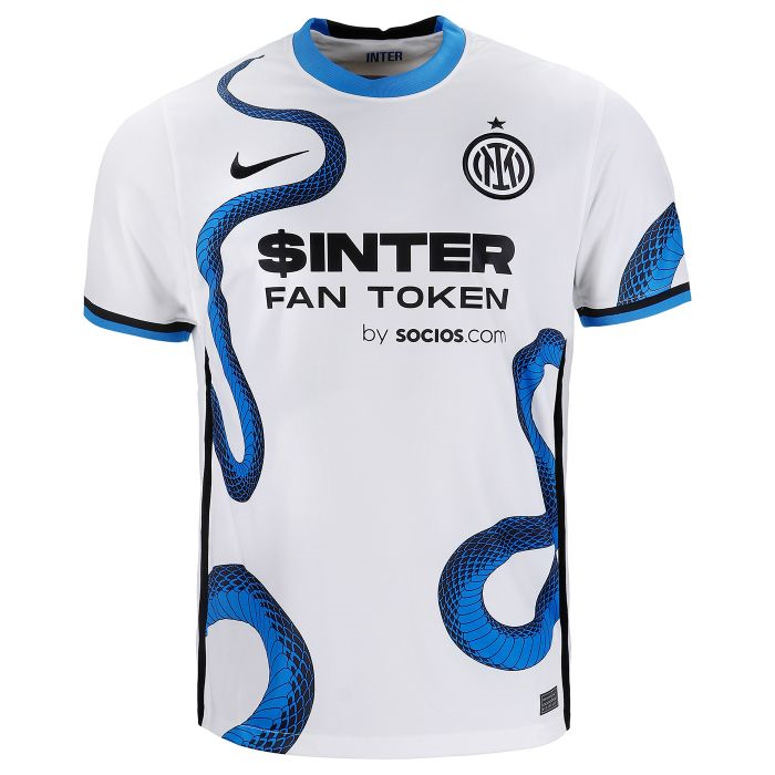 Inter Milan Soccer Jersey Replica Away Mens 2021/22 (Player Version)