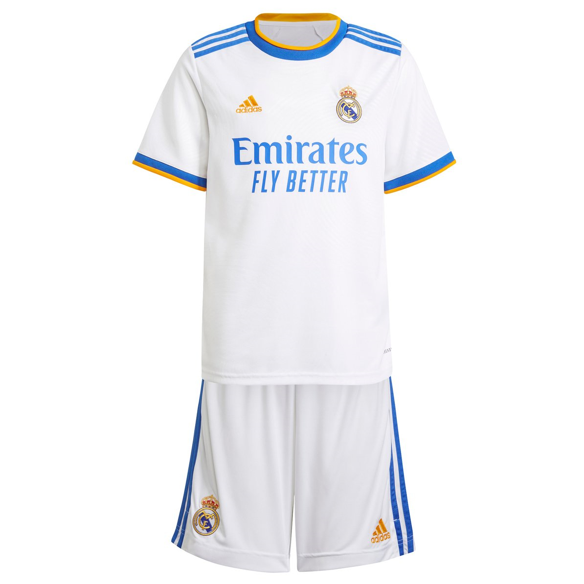 Real Madrid Soccer Jersey+Short+Socks Replica Home Youth 2021/22
