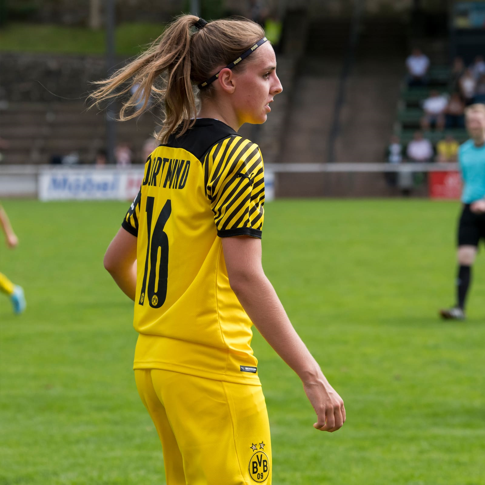 Borussia Dortmund Soccer Jersey Replica Home Womens 2021/22