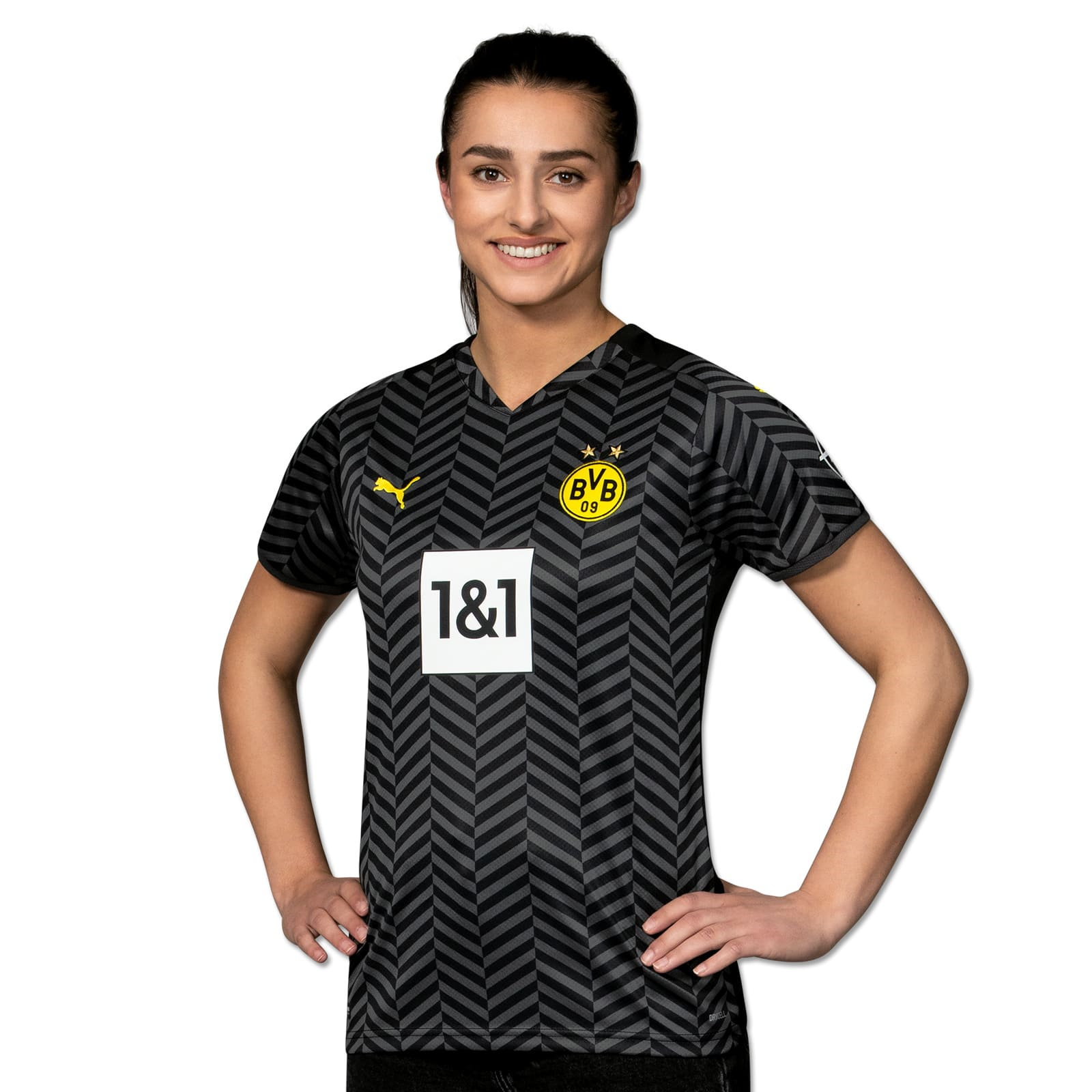 Borussia Dortmund Soccer Jersey Replica Away Womens 2021/22
