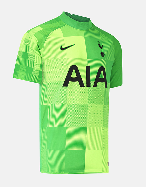 Tottenham Hotspur Soccer Jersey Replica Goalkeeper Short Sleeve Mens 2021/22