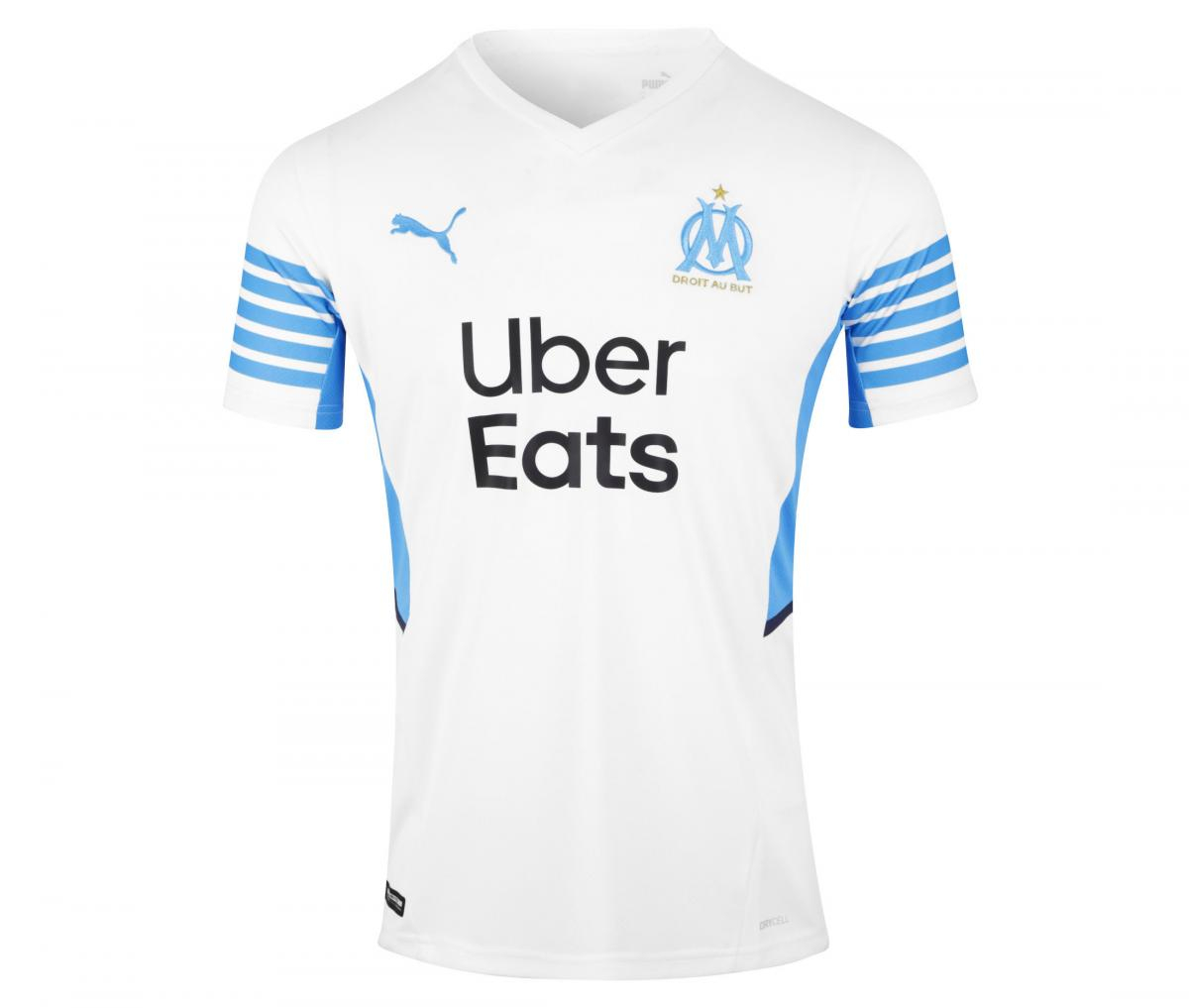 Olympique Marseille Soccer Jersey Replica Home Mens 2021/22 