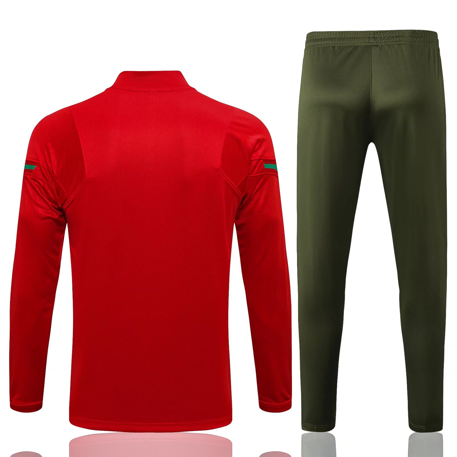 Portugal Soccer Traning Suit Red Mens 2021/22