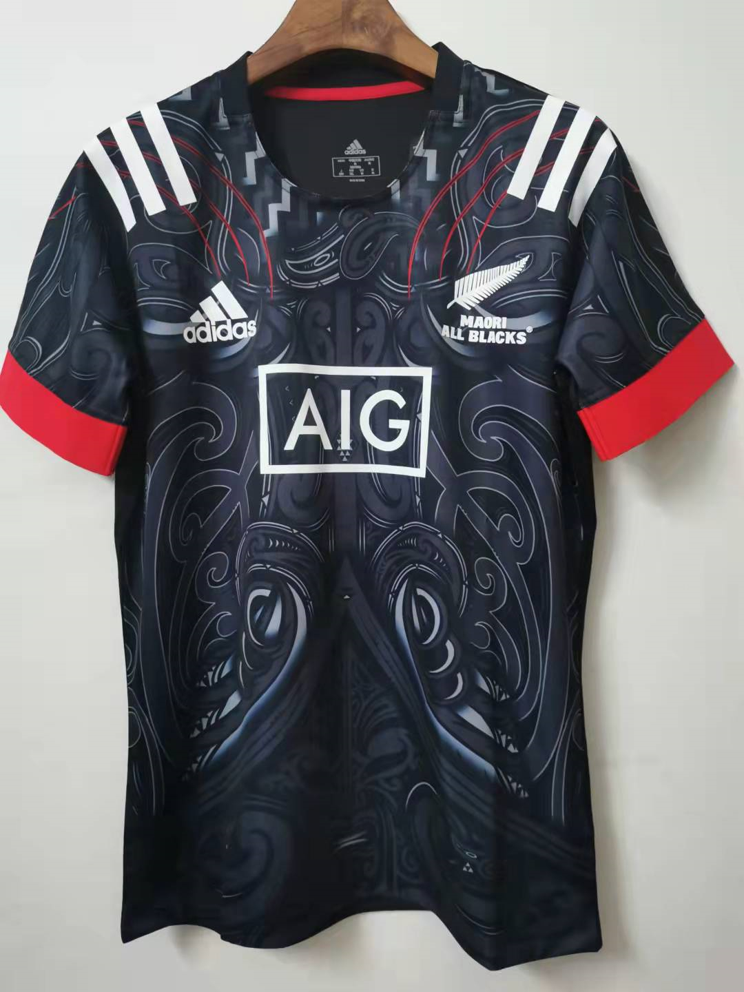 Maori All Blacks Rugby Jersey Home Mens 2021/22 