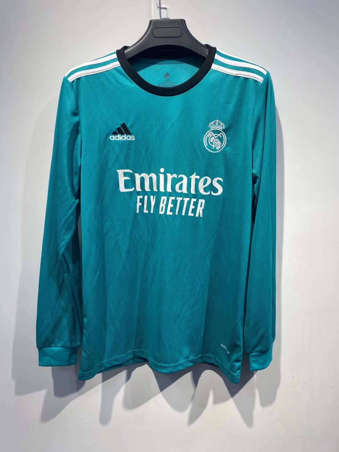 Real Madrid Soccer Jersey Replica Third Long Sleeve Mens 2021/22