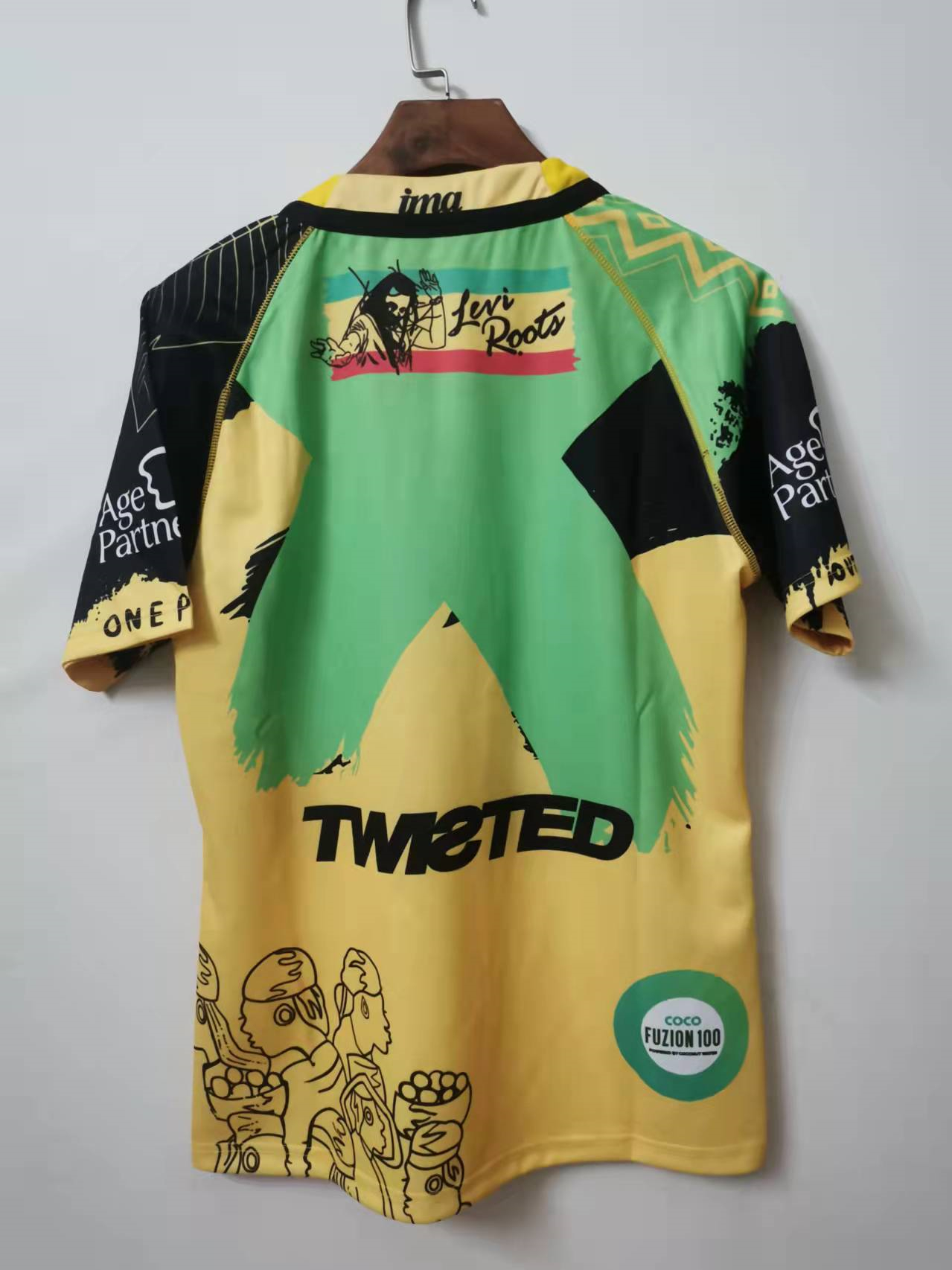 Jamaica Rugby Jersey Home Men's 2021/22