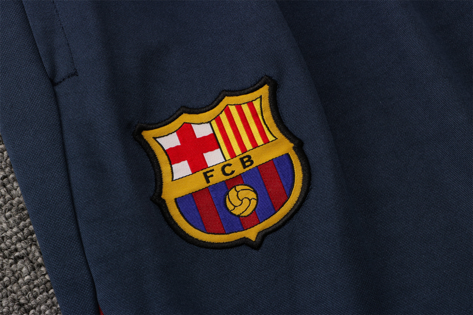 Barcelona Soccer Training Suit Jacket + Pants Blue BRB Men's 2021/22 ...