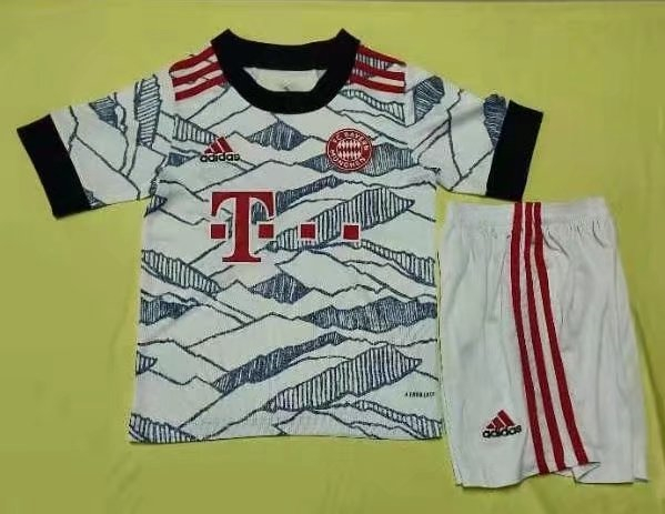 Bayern Munich Soccer Jersey + Short Replica Third Youth 2021/22
