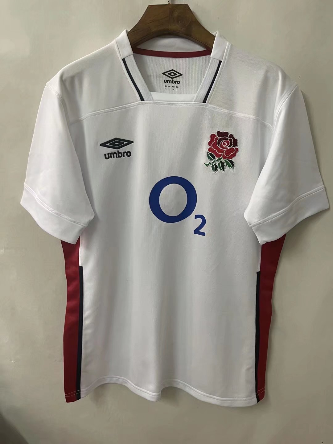 England Soccer Jersey Replica Rugby Home Mens 2021/22 