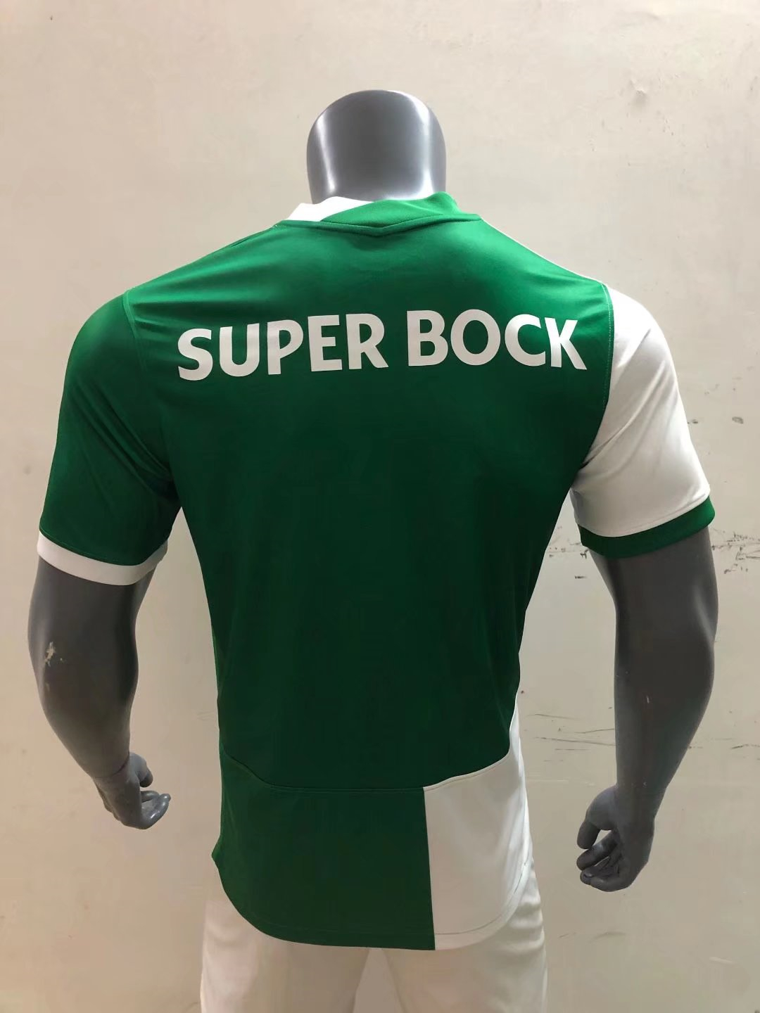 Sporting Portugal Camisola Soccer Jersey Replica Stromp Mens 2021/22