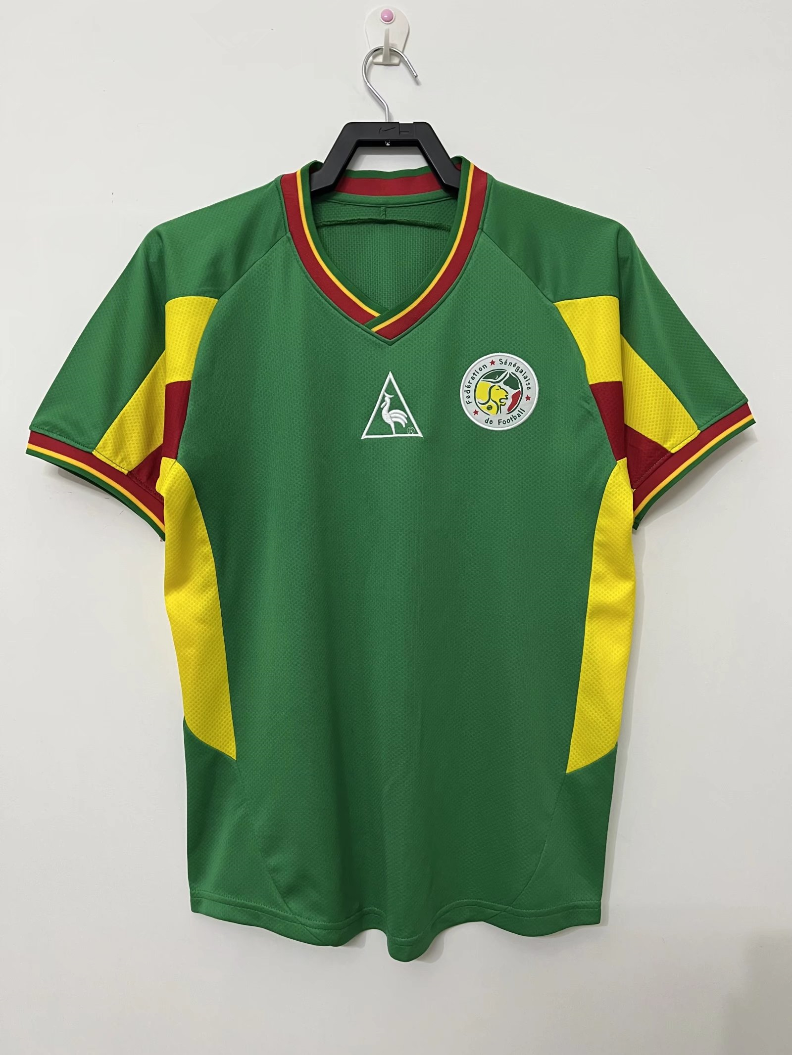 Senegal Soccer Jersey Replica Retro Home Mens 2002