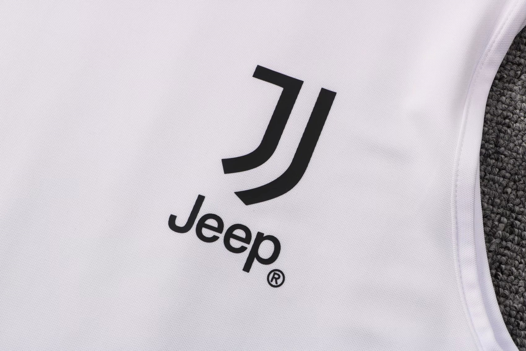 Juventus Soccer Singlet Jersey Light White Mens 2021/22
