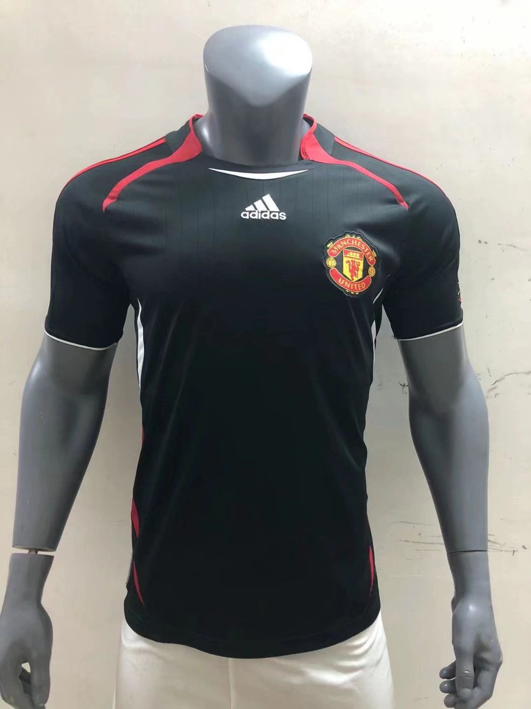 Manchester United Soccer Jersey Replica Black Teamgeist Mens 2021/22