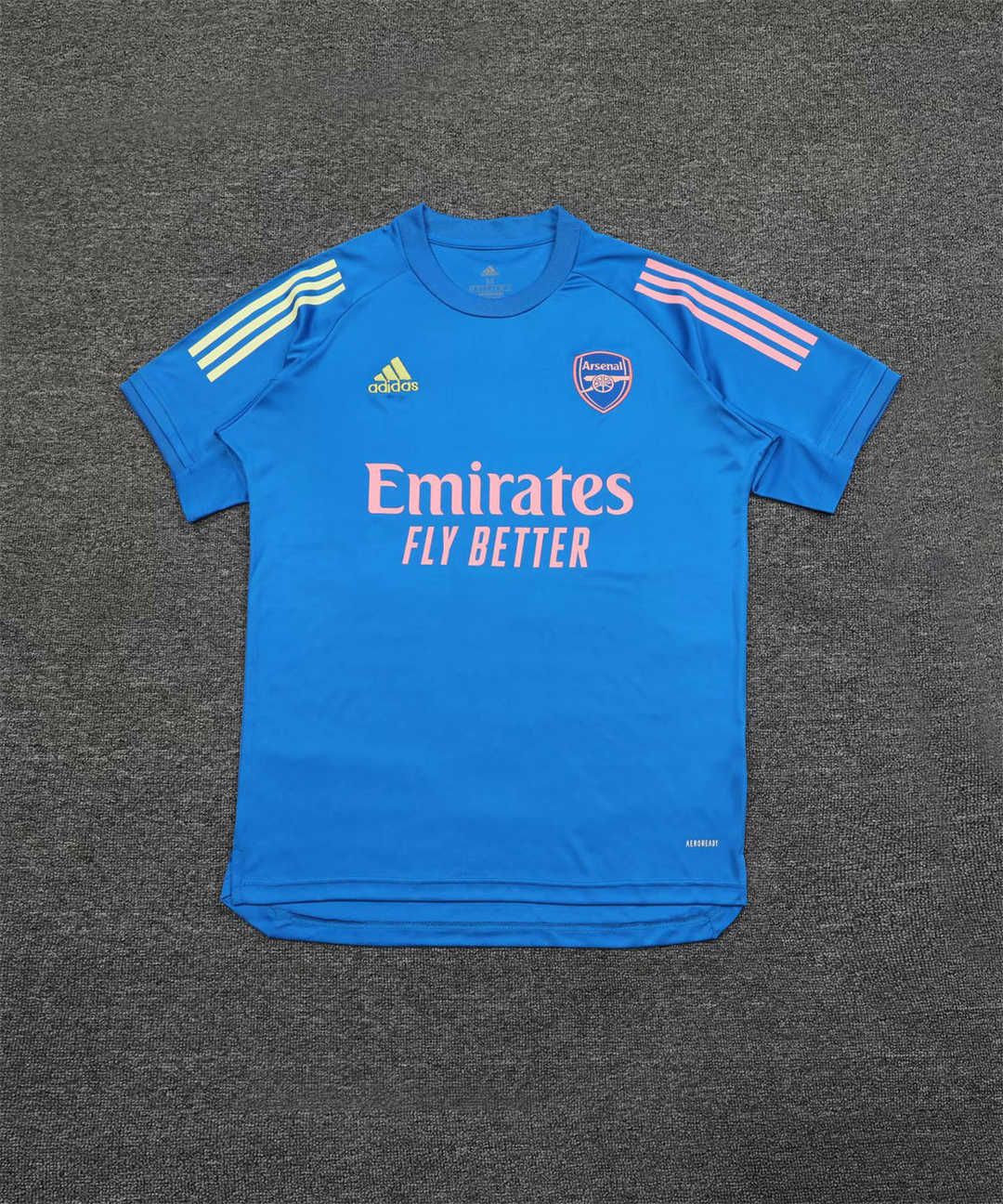 2020/21 Arsenal Blue Mens Soccer Training Jersey