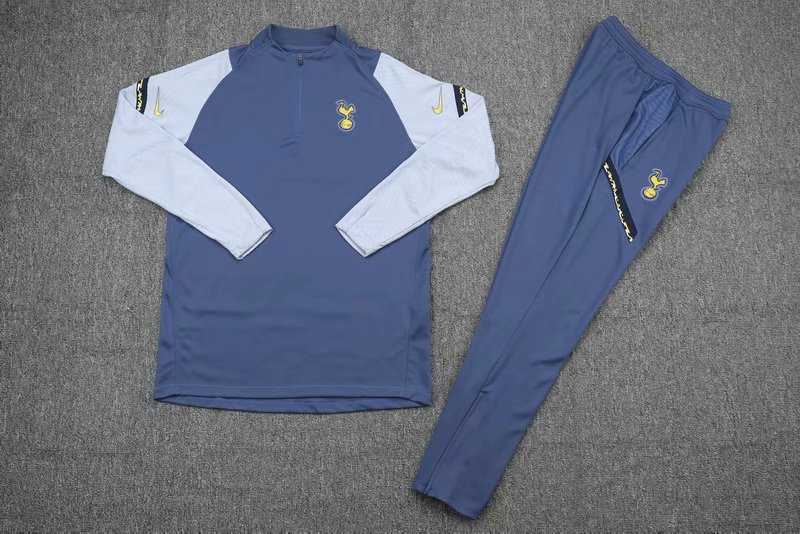 2020/21 Tottenham Hotspur Blue Kids Soccer Training Suit