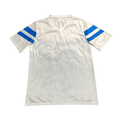 88/89 Napoli Away White Retro Soccer Jersey Replica  Mens