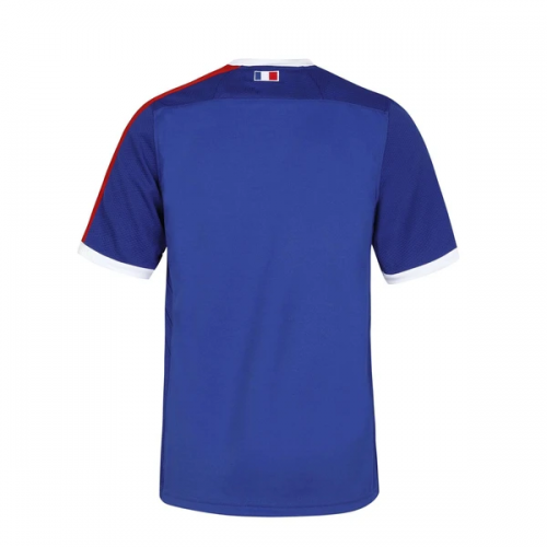 2020/21 France Rugby Home Blue Soccer Jersey Replica  Mens