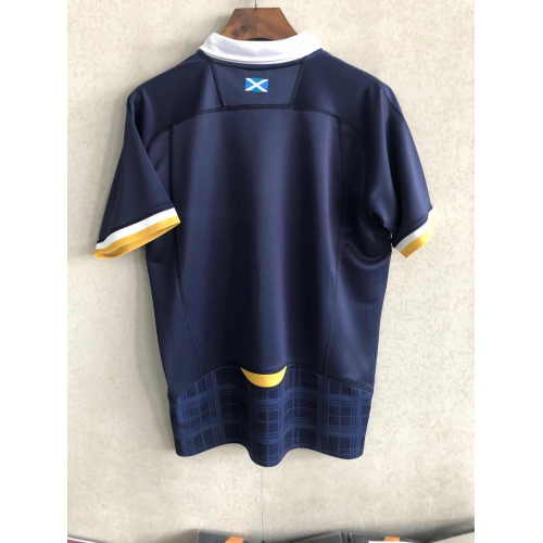 2020/21 Scotland Rugby Home Navy Soccer Jersey Replica  Mens