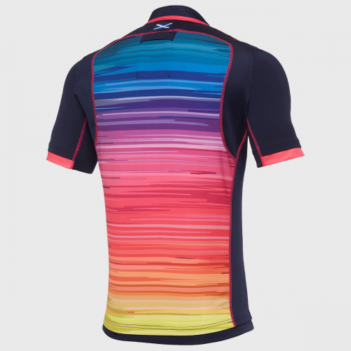 2020/21 Scotland Rugby Rainbow Soccer Training Jersey Mens