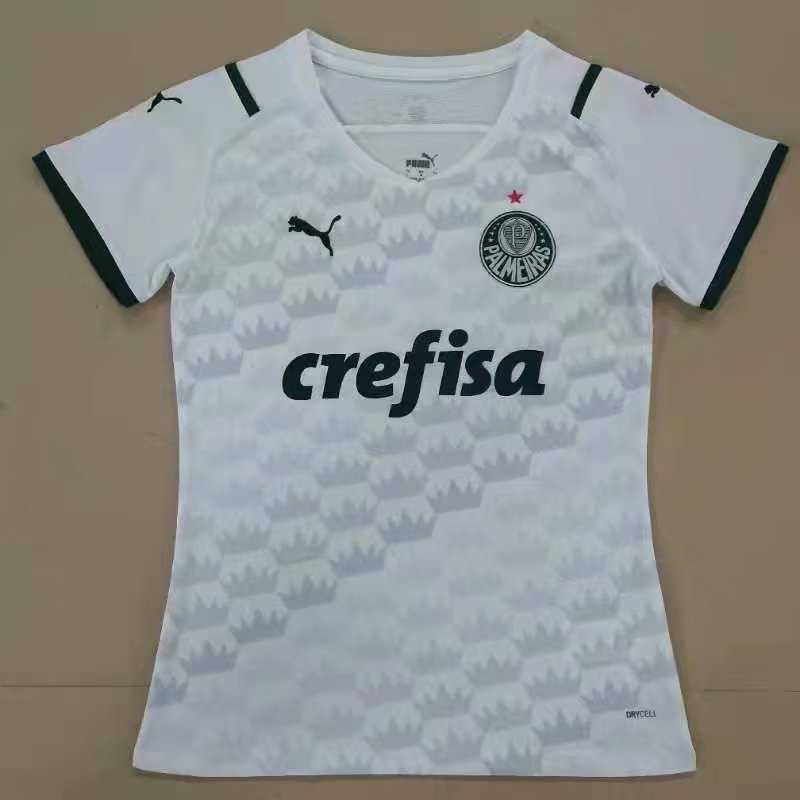 2021/22 Palmeiras Soccer Jersey Away Replica  Womens 
