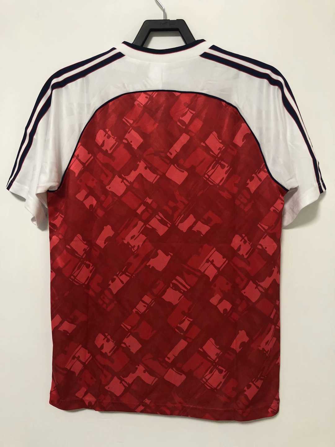 1990/1992 Arsenal Retro Soccer Jersey Home Replica Mens 