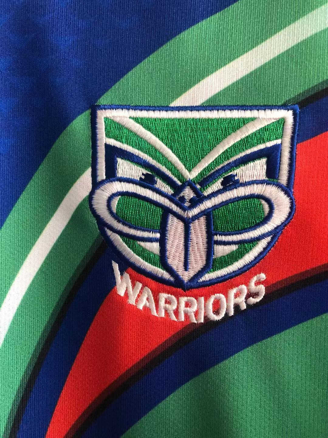 2021 New Zealand Warriors Home Rugby Soccer Jersey Replica  Mens