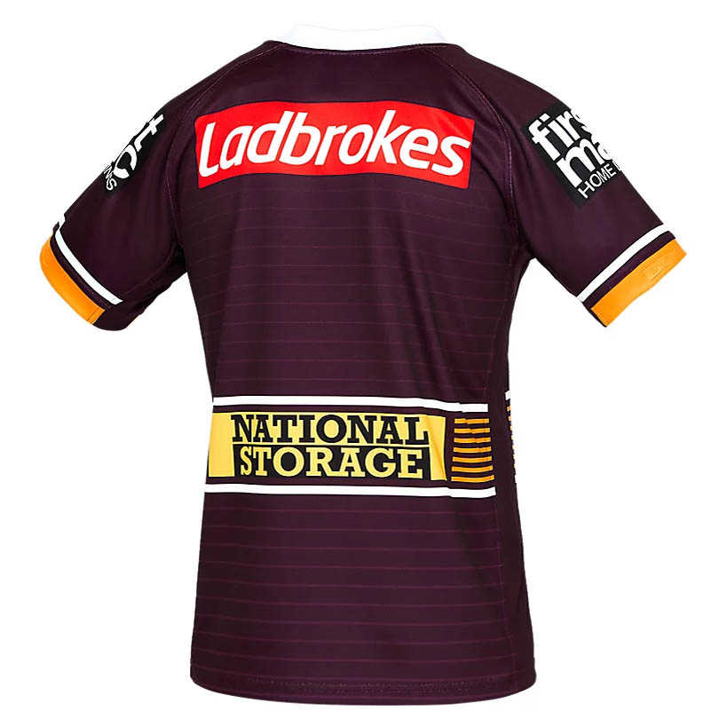 2021 Brisbane Broncos Home Rugby Soccer Jersey Replica  Mens