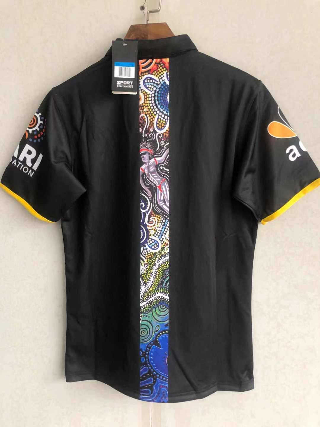 2021 Indigenous All Stars Home Rugby Soccer Jersey Replica  Mens