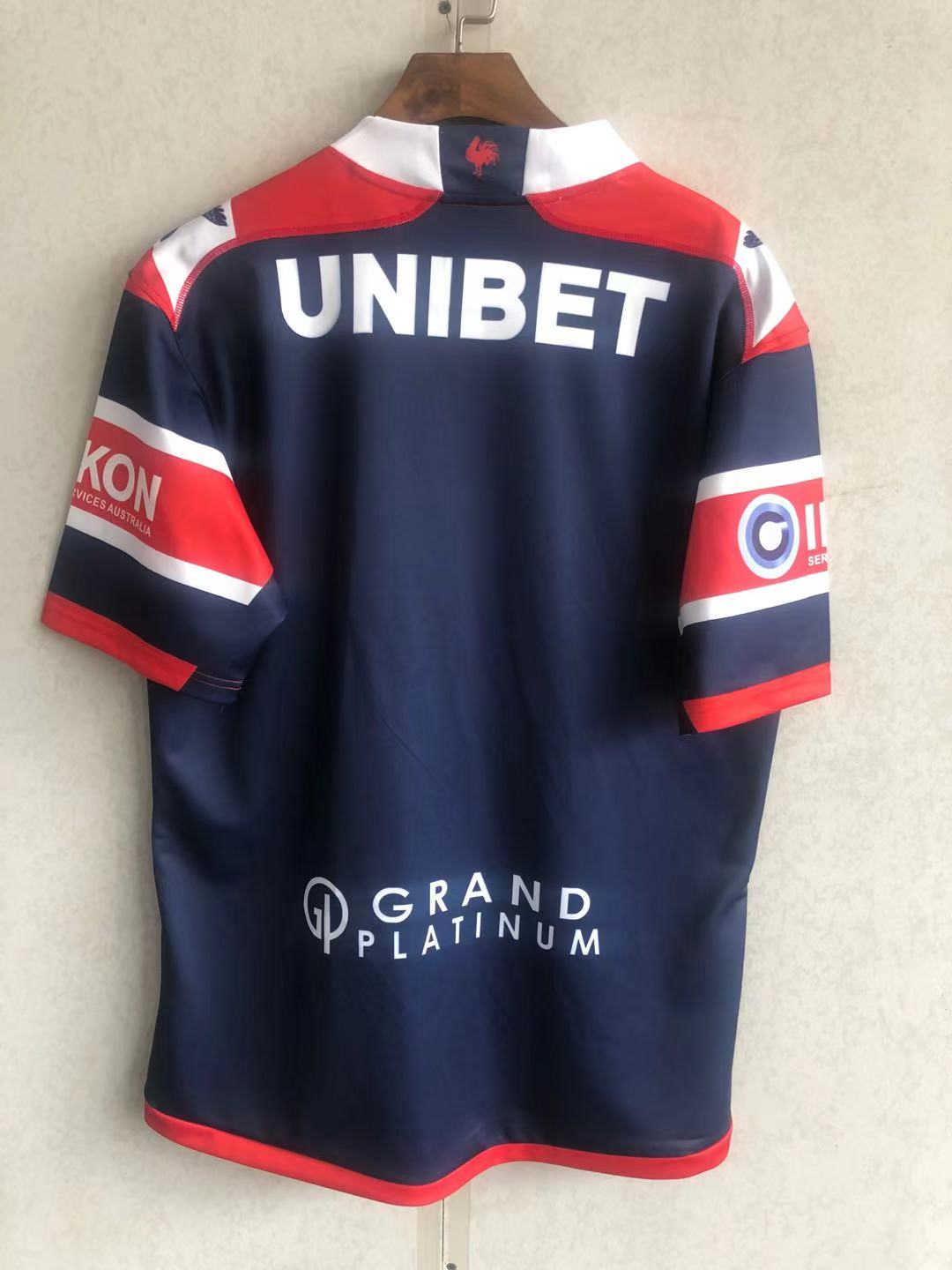 2021 Sydney Roosters Home Rugby Soccer Jersey Replica  Mens