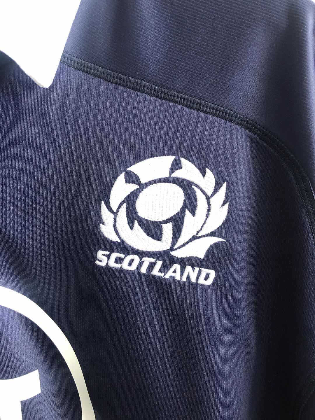 2021 Scotland Home Rugby Soccer Jersey Replica  Mens