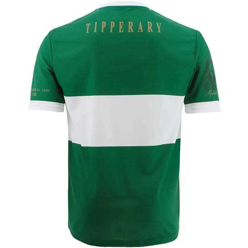 2021 Ireland Tipperary Green Commemoration Rugby Soccer Jersey Replica  Mens