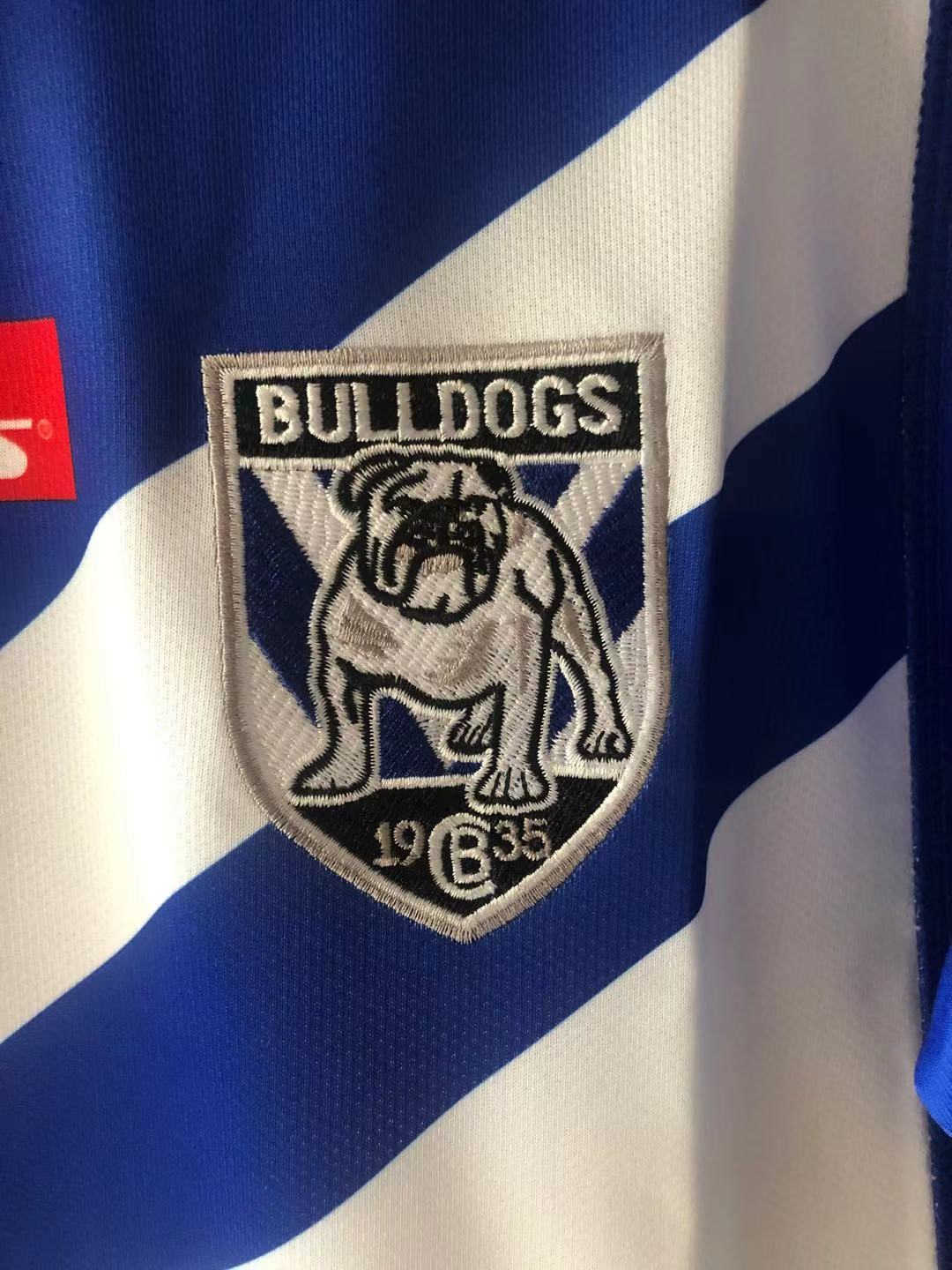 2021 Canterbury-Bankstown Bulldogs Home Rugby Soccer Jersey Replica  Mens