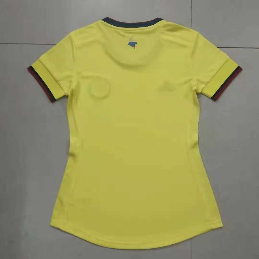 2021 Colombia Soccer Jersey Home Replica Womens