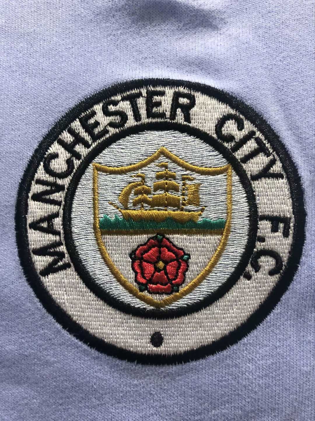 1972 Manchester City Retro Soccer Jersey Home Replica Mens