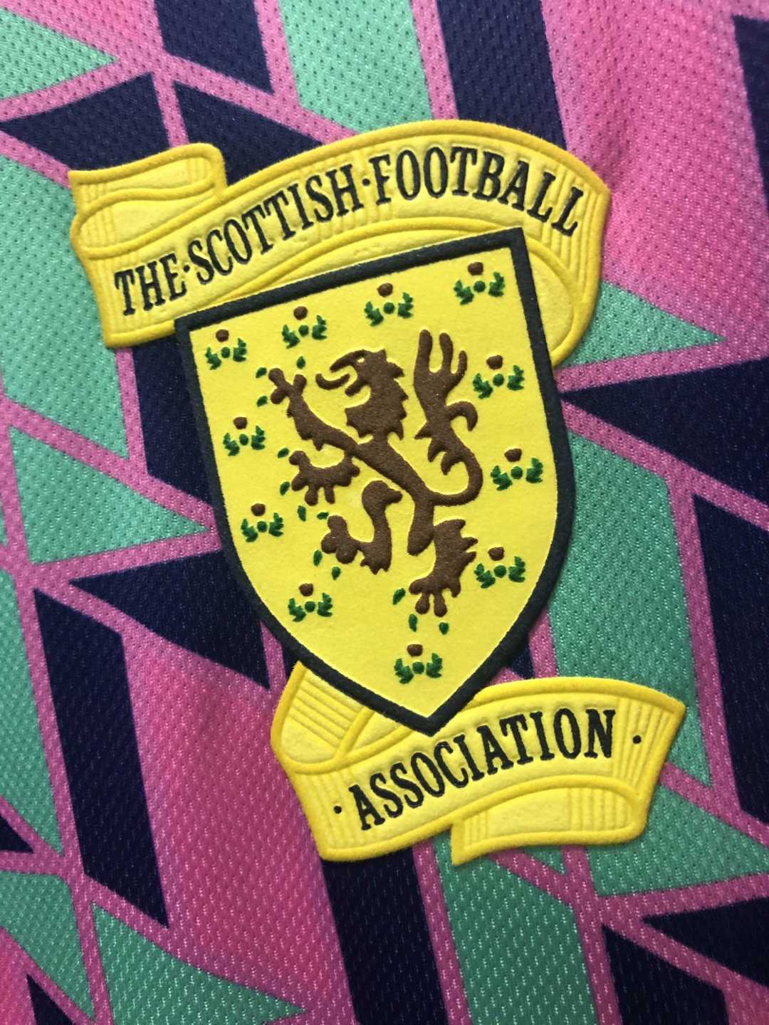 1988/89 Scotland Retro Soccer Jersey Away Replica  Mens