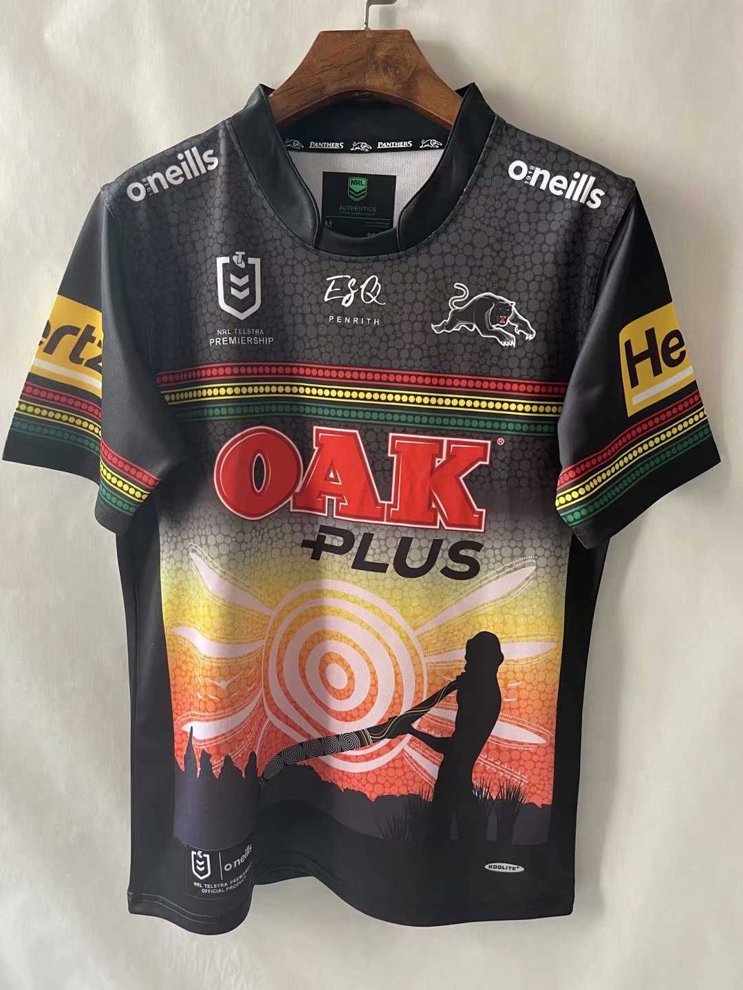 2021 Penrith Panthers Indigenous Rugby Soccer Jersey Replica  Mens