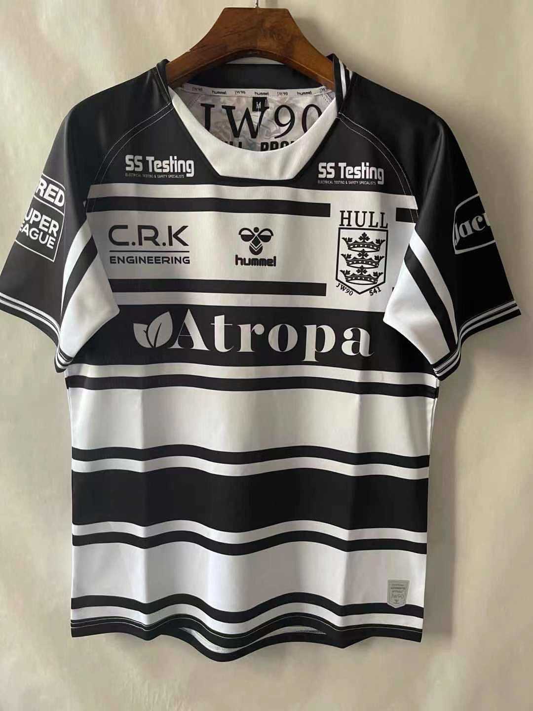 2021 England Hull FC Rugby Soccer Jersey Home Replica Mens