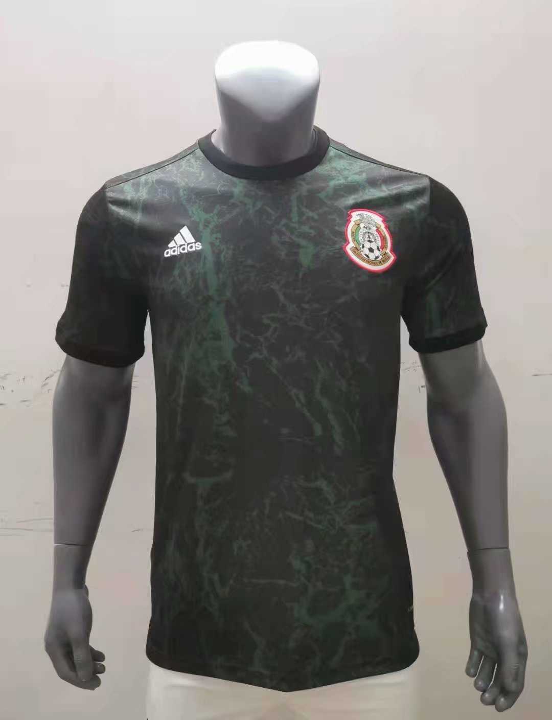 2021/22 Mexico Green Short Soccer Training Jersey Mens