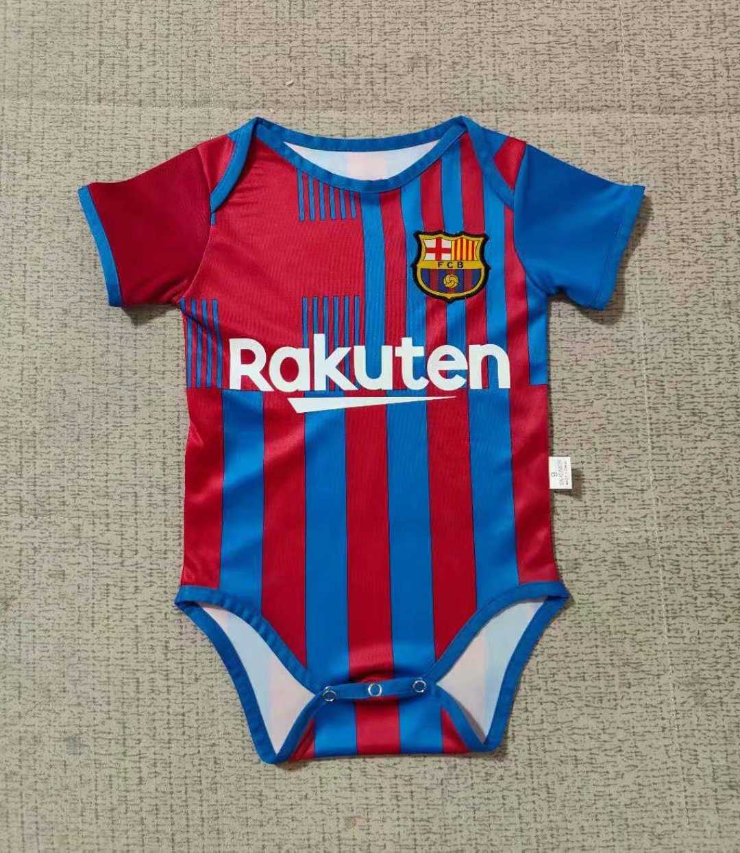 2021/22 Barcelona Soccer Jersey Home Replica Baby's Infant