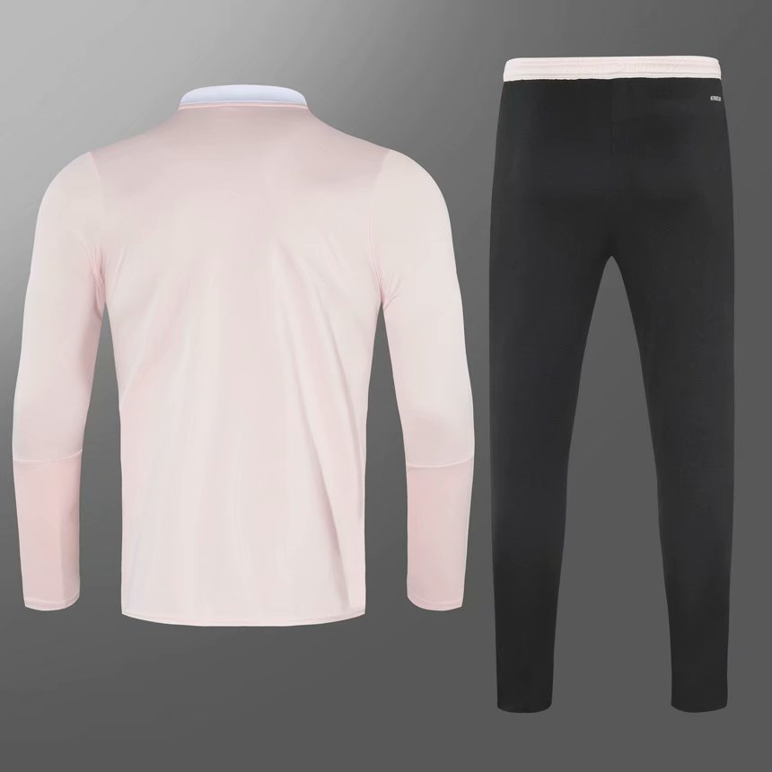 2021/22 Juventus Pink Soccer Training Suit(SweatJersey + Pants) Kids