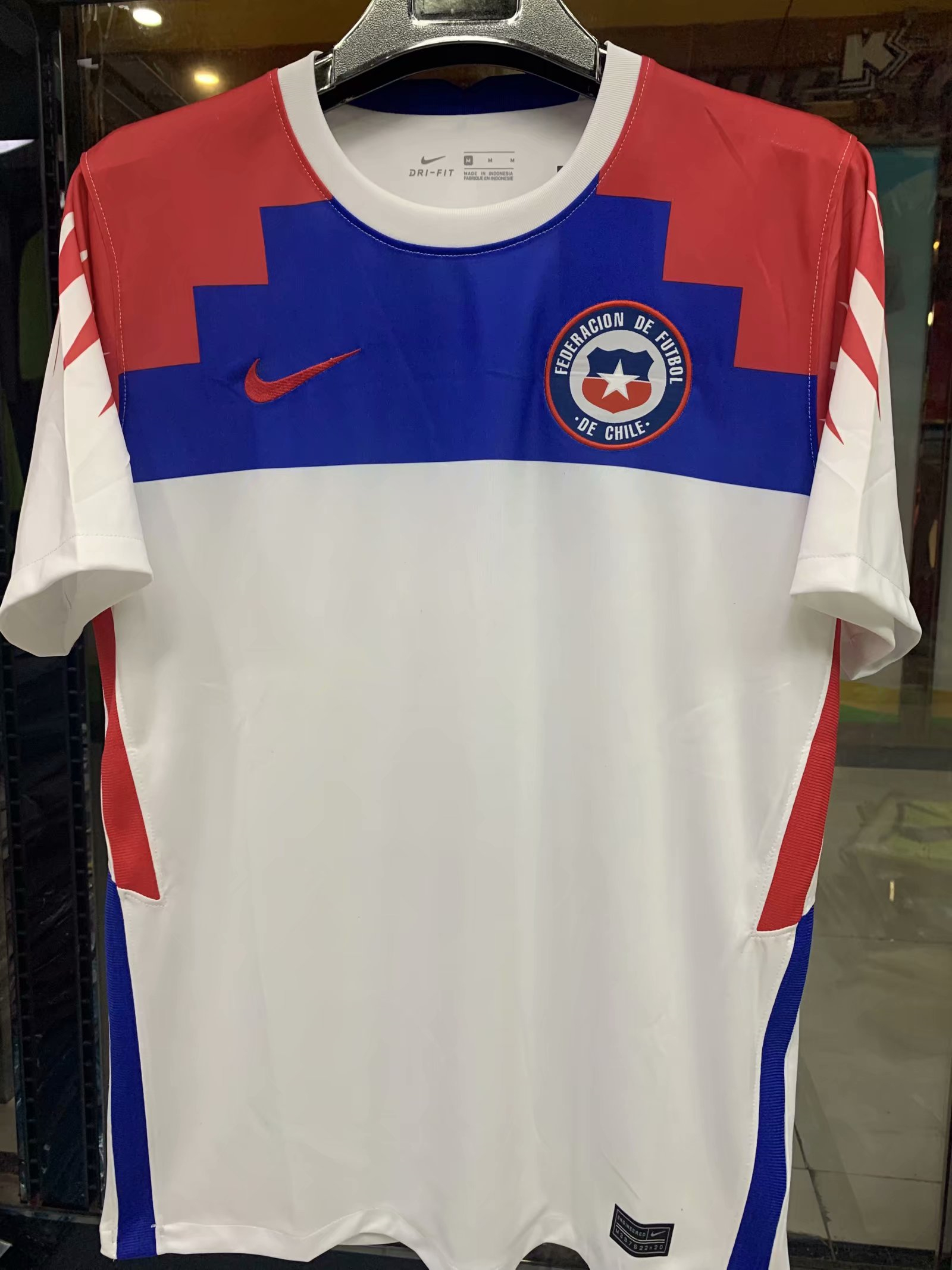 2021 Chile Soccer Jersey Away Replica  Mens