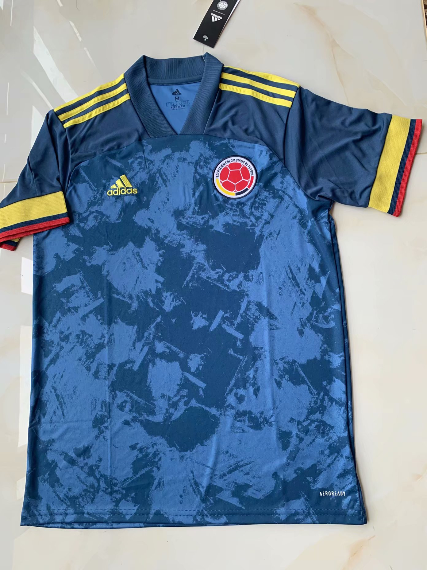 2020 Colombia Soccer Jersey Away Replica  Mens
