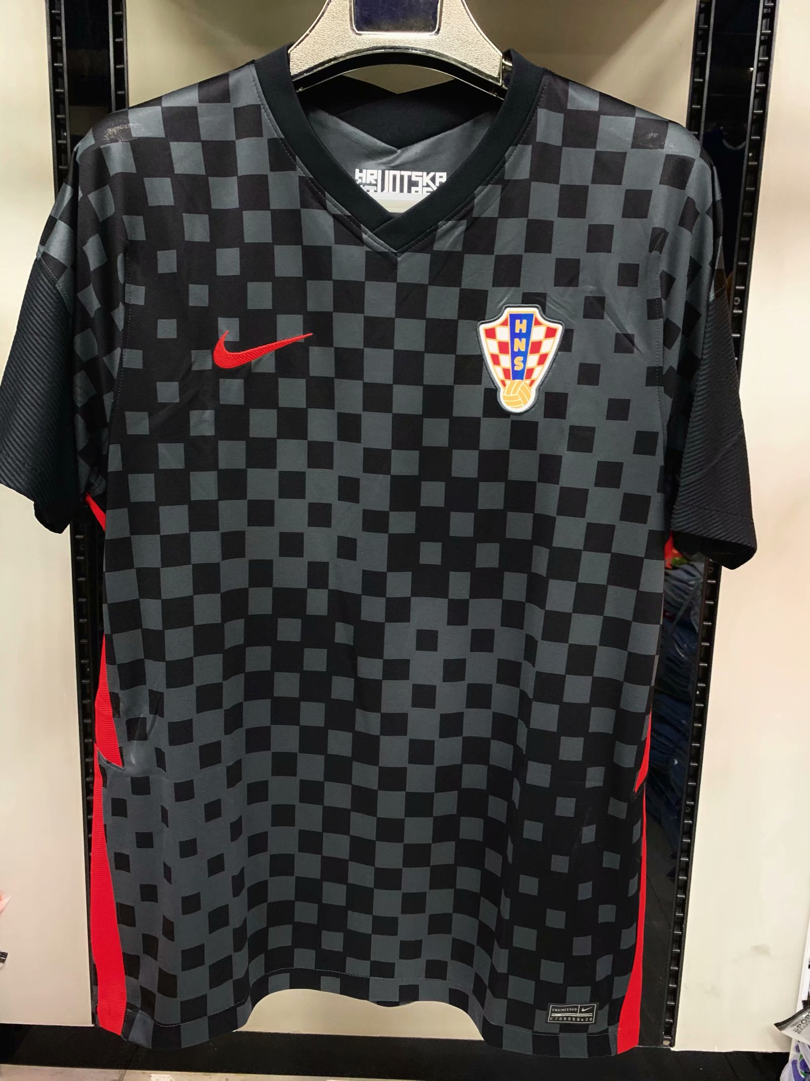 2020 Croatia Soccer Jersey Away Replica  Mens