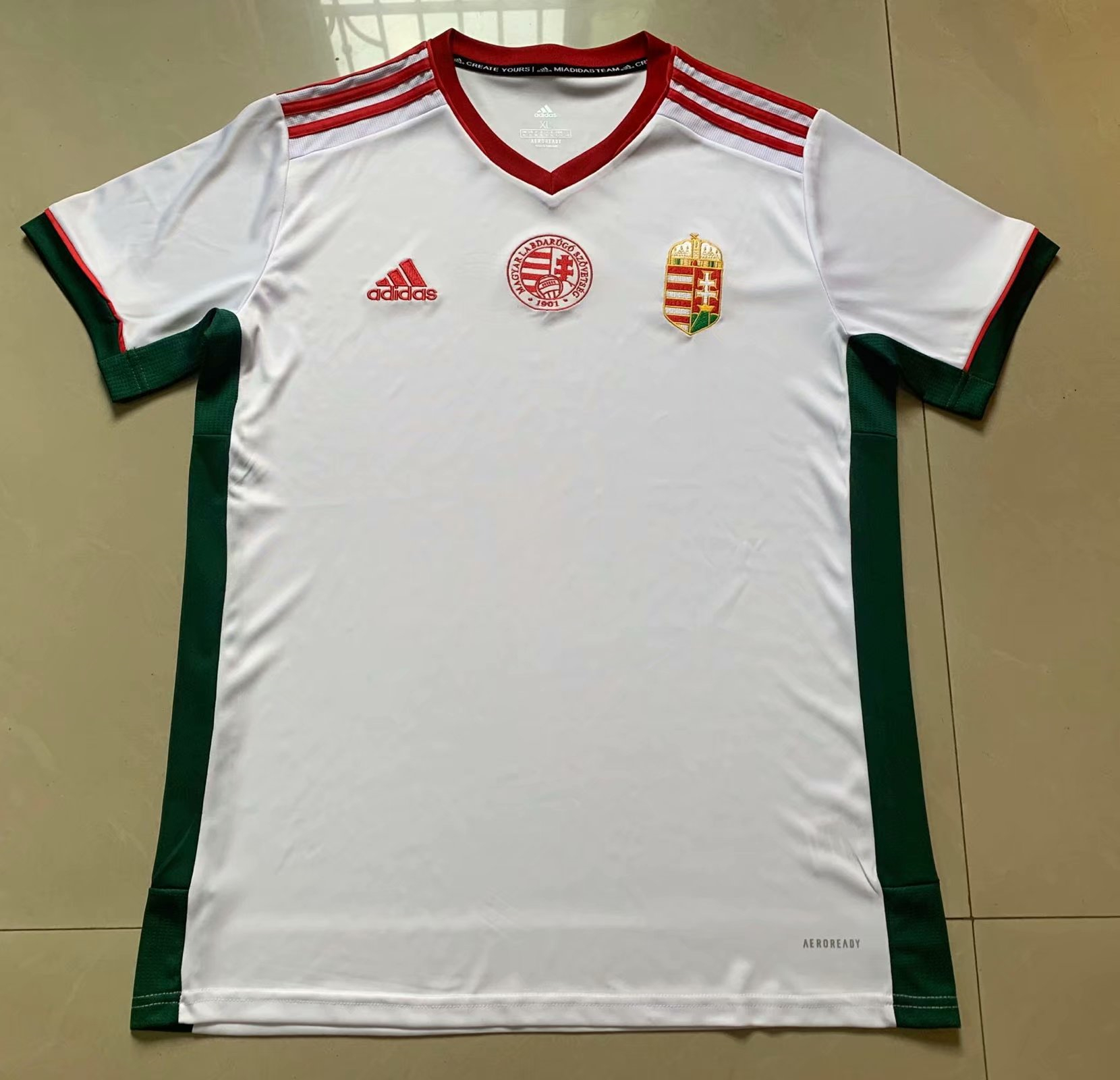 2021 Hungary Soccer Jersey Away Replica  Mens