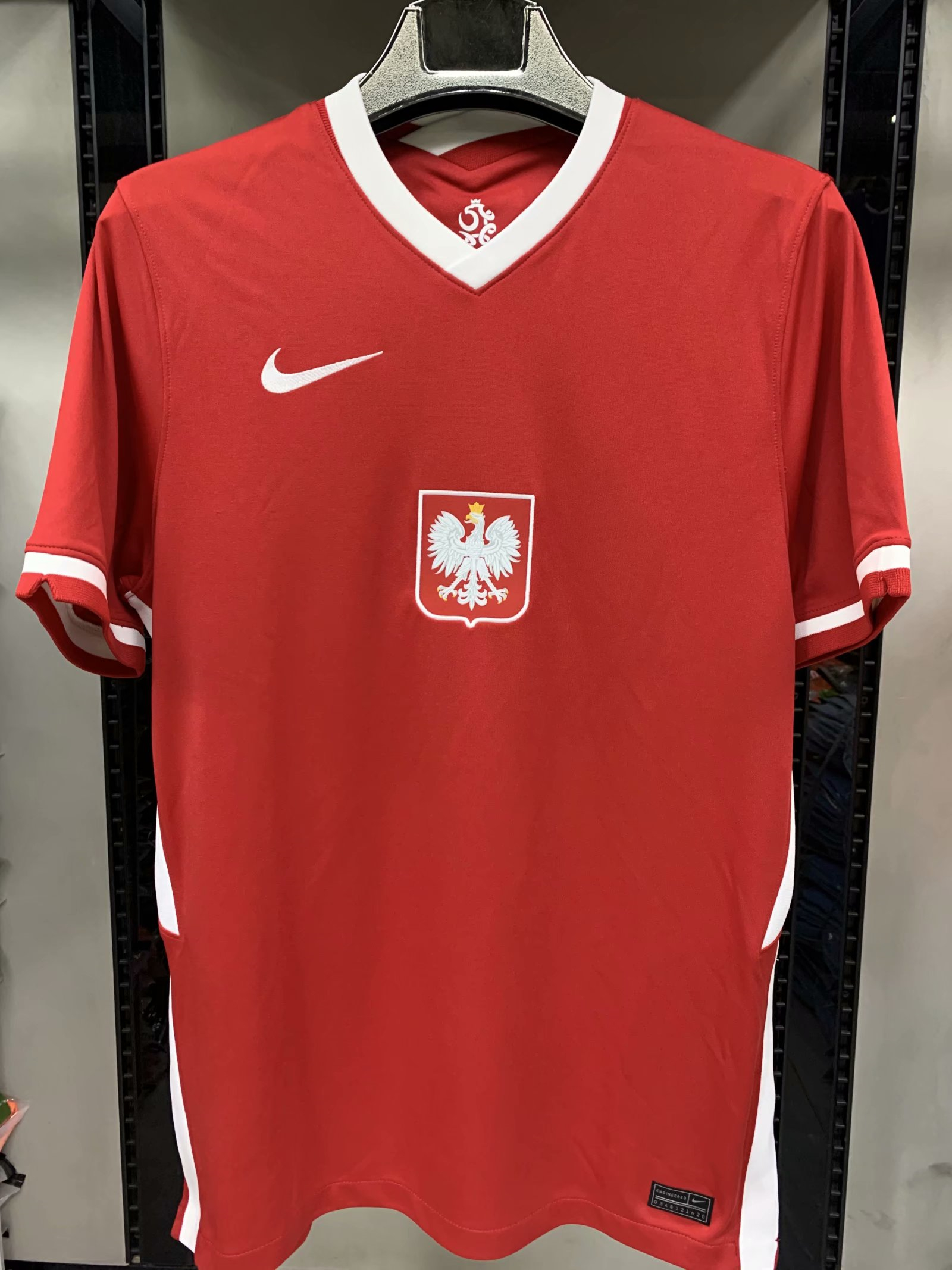 2020 Poland Soccer Jersey Away Replica  Mens