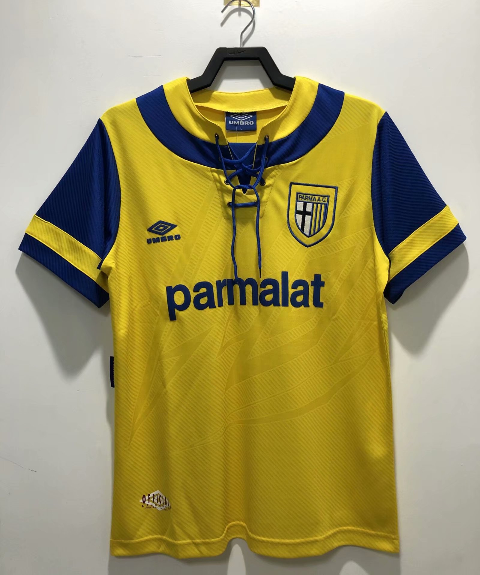1993-1995 Parma Calcio Retro Home Mens Soccer Jersey Replica 